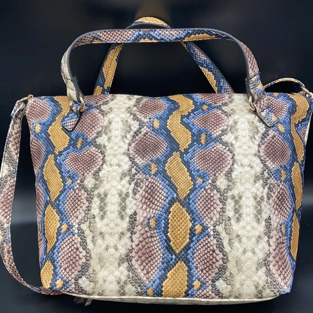 Jessica Simpson python skin tote Satchel purse